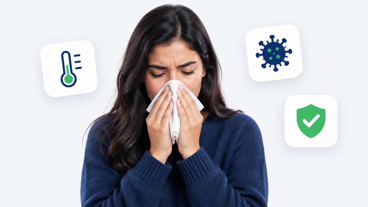 Gripe ou resfriado: como saber a diferença e quando ver um médico